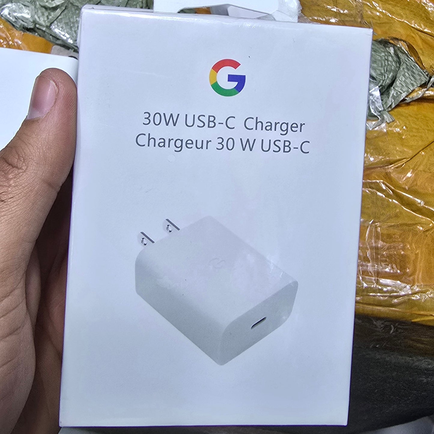 Google 30 W USB-C power charger 100% Original with Cable