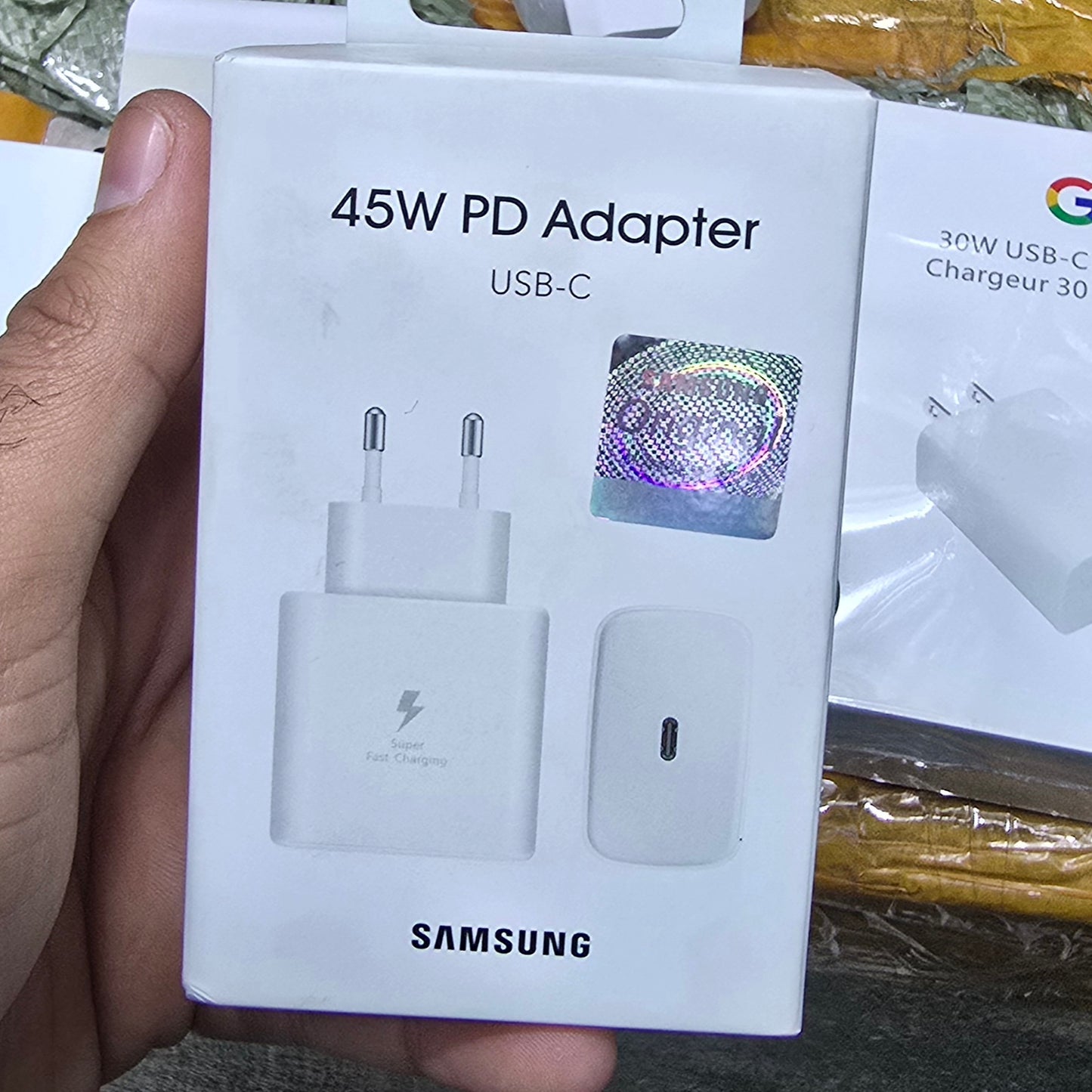 100% Original Samsung 45W Adapter