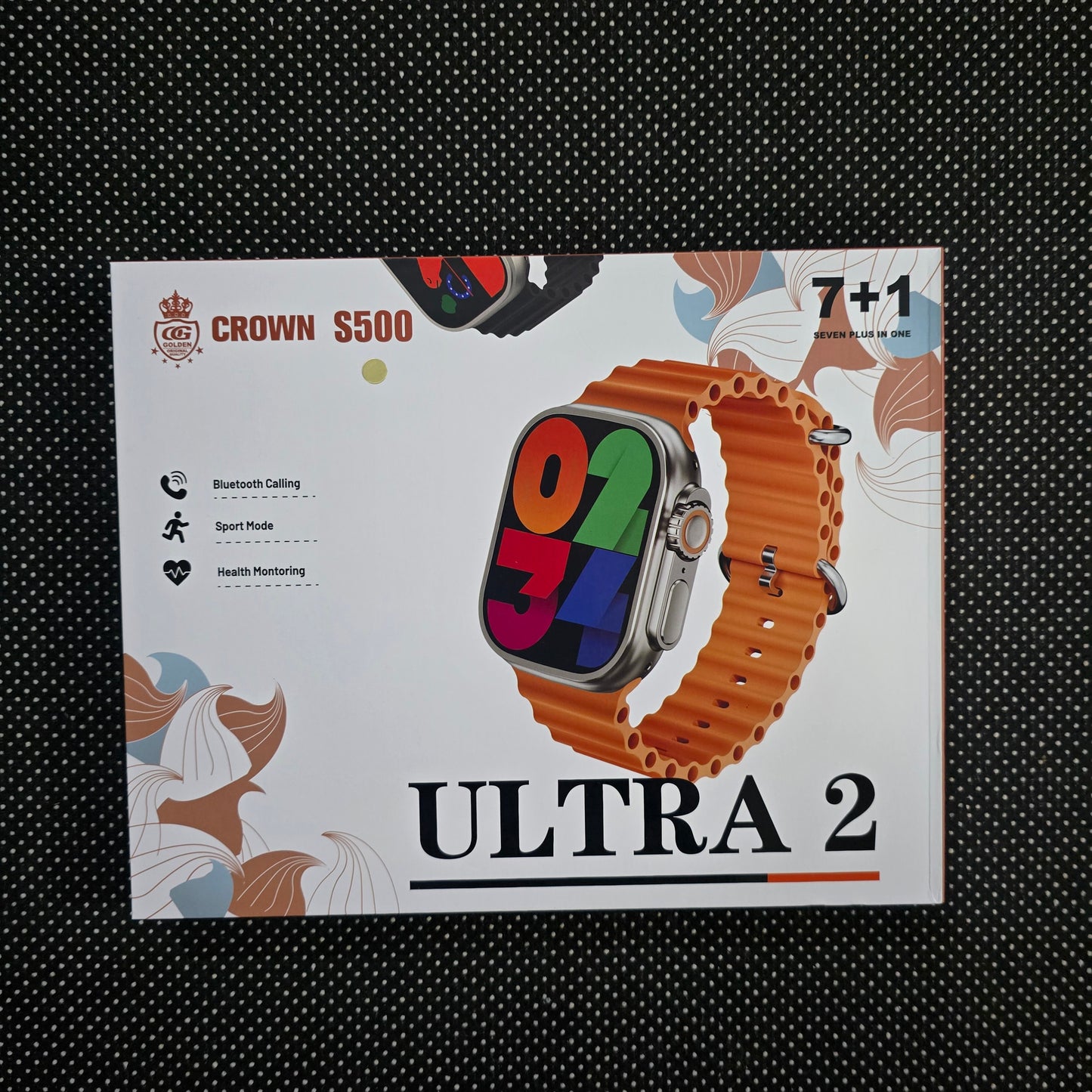 Crown S500 Ultra 2 7In1 Smartwatch