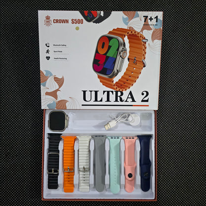 Crown S500 Ultra 2 7In1 Smartwatch