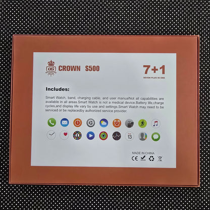 Crown S500 Ultra 2 7In1 Smartwatch