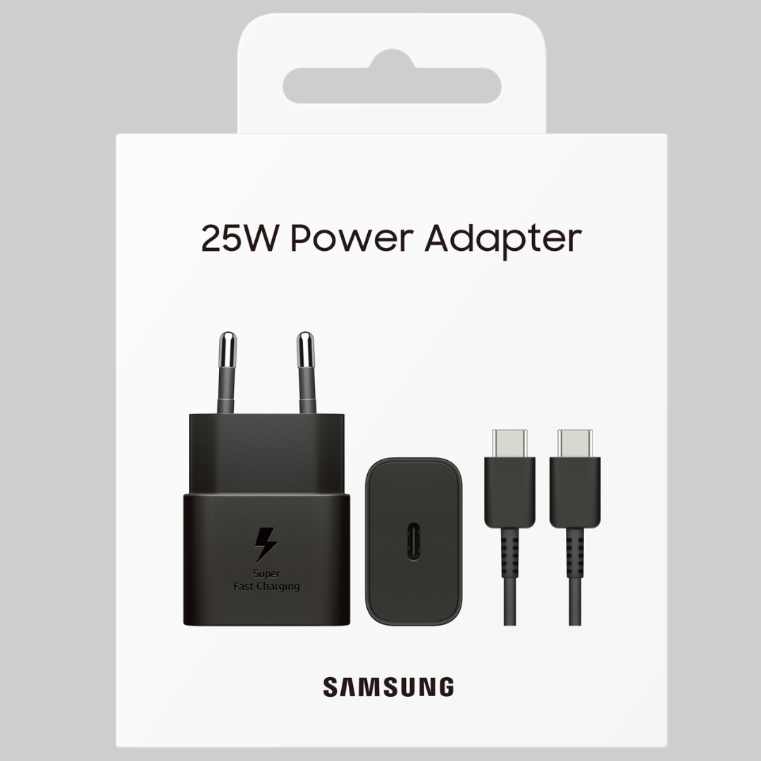100% Original SAMSUNG 25W PD  USB-C ADAPTER