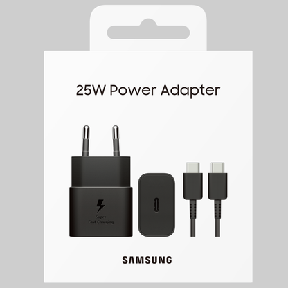 100% Original SAMSUNG 25W PD  USB-C ADAPTER