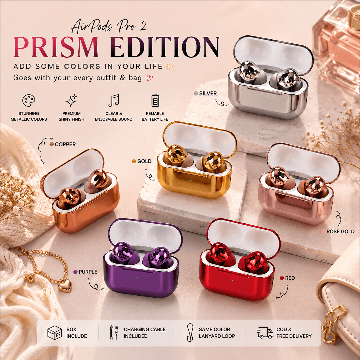 AirPods Pro 2 Prism Collection