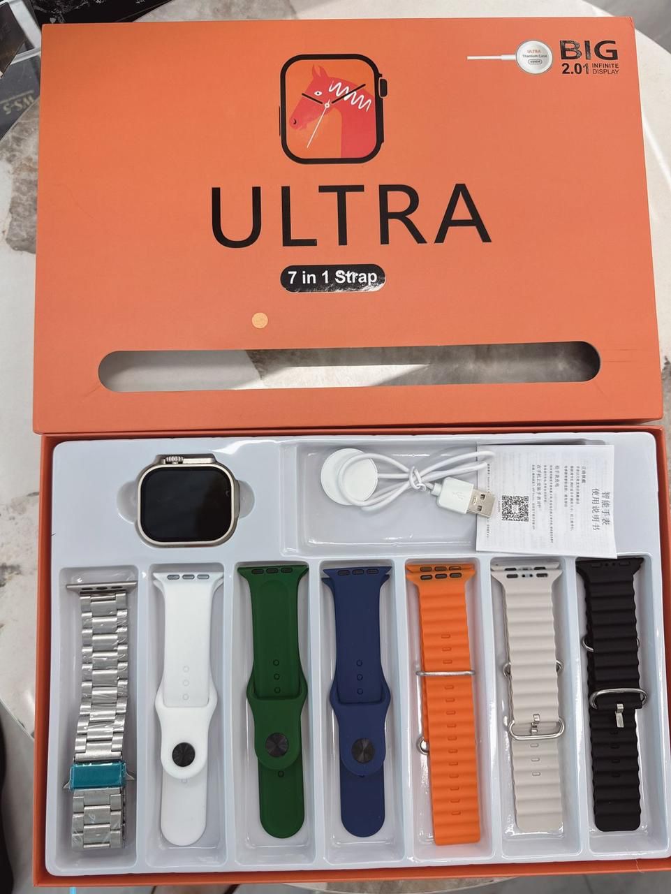Ultra 7 in 1 strap watch