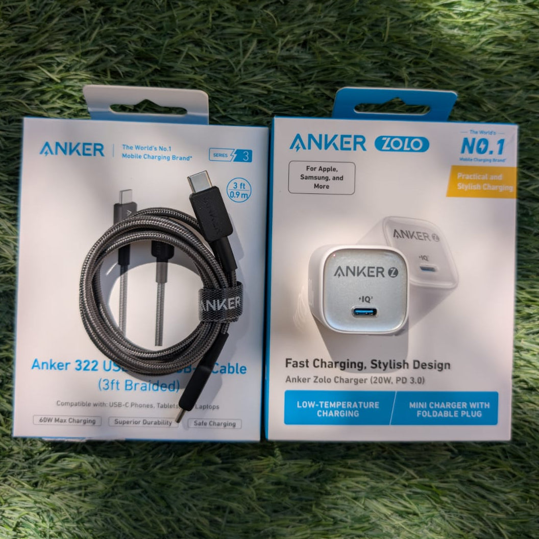 Anker Zolo Charger (20W , PD 3.0)
