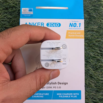 Anker Zolo Charger (20W , PD 3.0)