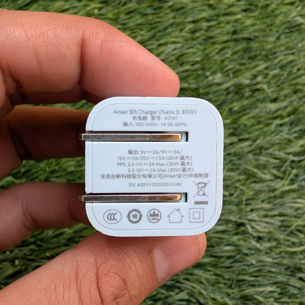 Anker 511 Charger (Nano 3, 30w)