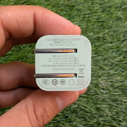 Anker 511 Charger (Nano 3, 30w)