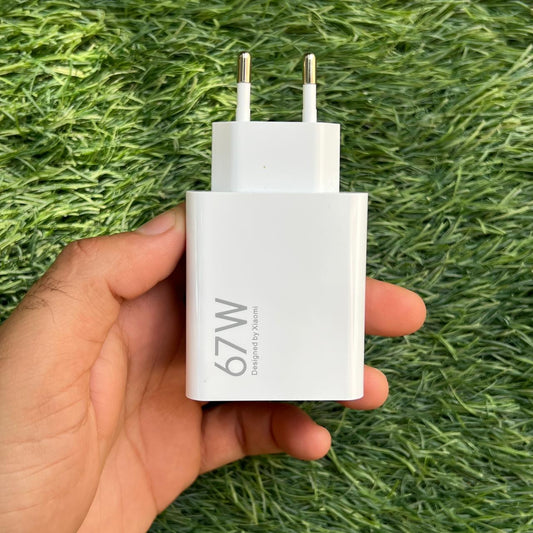 Xiaomi 67W HyperCharge Power Adapter (Type-A) 100% original
