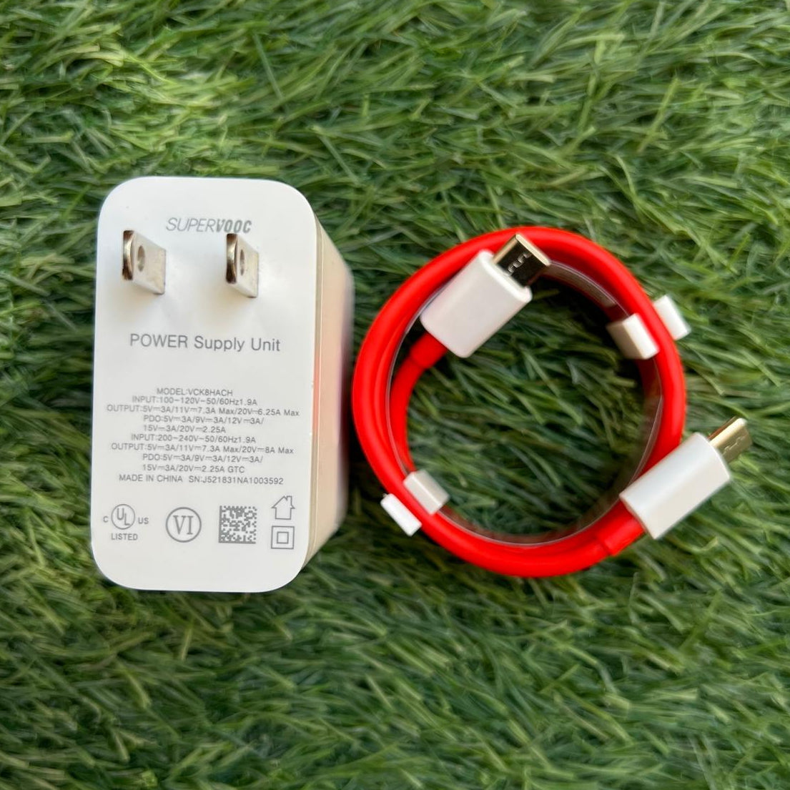 100% Original OnePlus SuperVOOC Charge 160W Power Adapter with Cable
