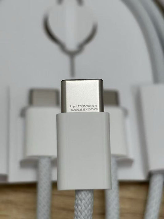 Apple 60W Braided C-C cable (Box Pull Out Stock)