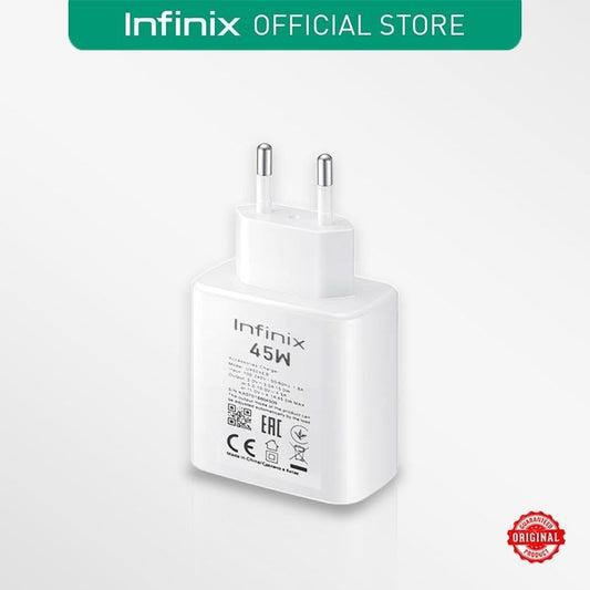 Infinix 45W Original Fast Charger 100% Original