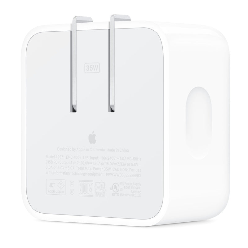 apple 35W Dual USB-c adapter